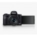 Canon EOS M50 Kit (EF-M15-45 IS STM & EF-M55-200 IS STM) Mirrorless Camera (Black)